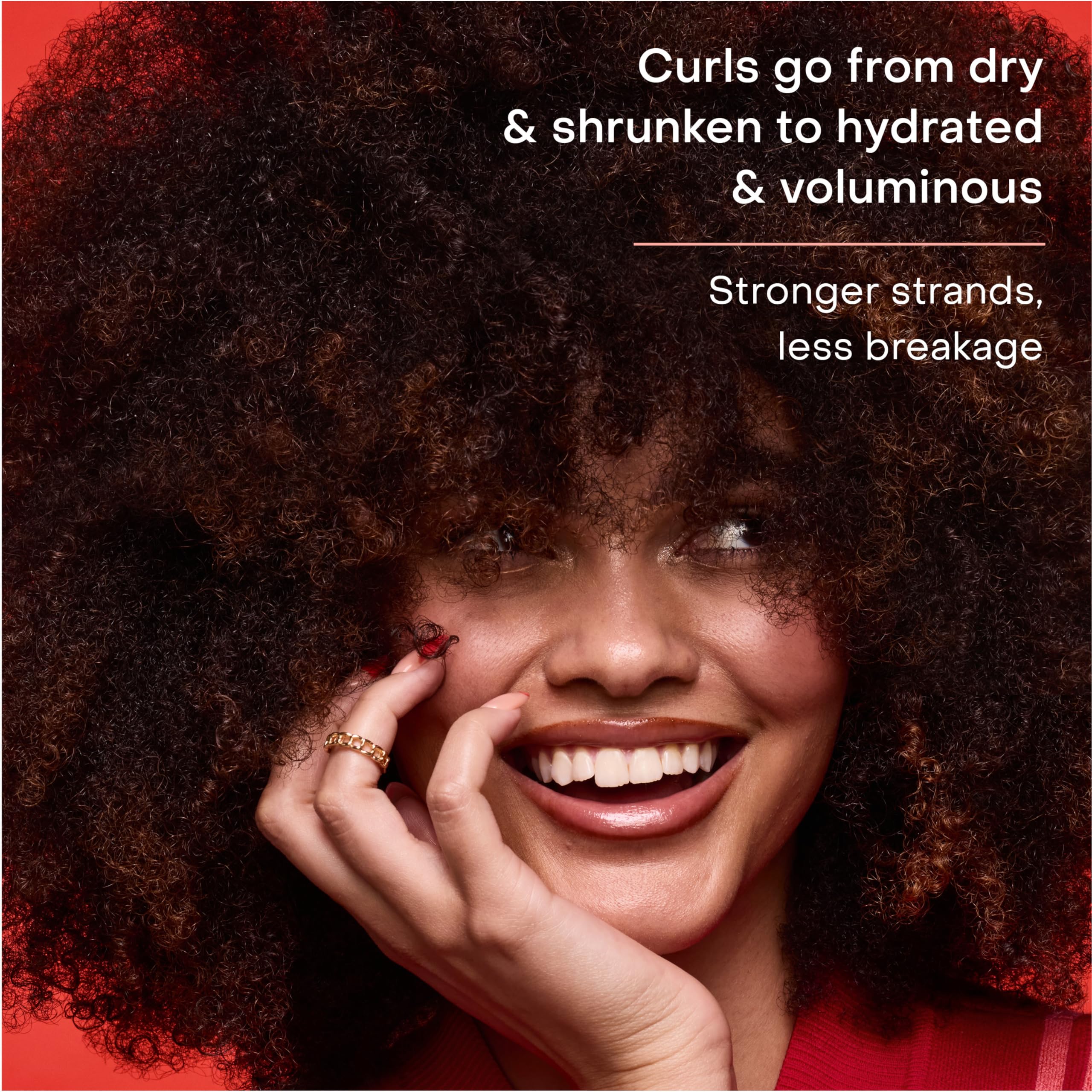 SheaMoisture Curl Stretch Conditioner Kalahari Melon Oil Infused with Hyaluronic Serum, Hydration Hero Deeply Moisturizes and Repairs Damage, for Easy Detangling and Styling 13 Fl Oz